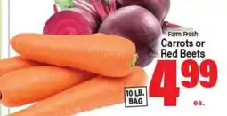 Angelo Caputo's Fresh Market Farm Fresh Carrots or Red Beets offer