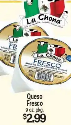 Angelo Caputo's Fresh Market Queso Fresco offer