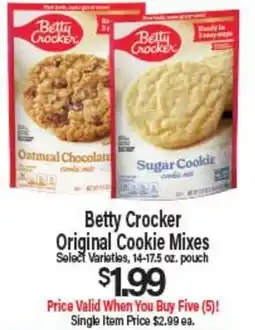 Angelo Caputo's Fresh Market Betty Crocker Original Cookie Mixes offer