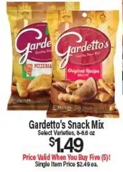 Angelo Caputo's Fresh Market Gardetto's Snack Mix offer