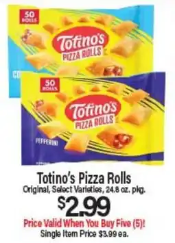 Angelo Caputo's Fresh Market Totino's Pizza Rolls offer