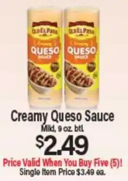 Angelo Caputo's Fresh Market Creamy Queso Sauce offer