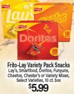 Angelo Caputo's Fresh Market Frito-Lay Variety Pack Snacks offer