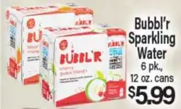 Angelo Caputo's Fresh Market Bubbl'r Sparkling Water offer