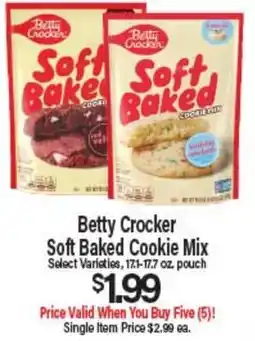 Angelo Caputo's Fresh Market Betty Crocker Soft Baked Cookie Mix offer
