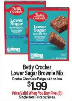 Angelo Caputo's Fresh Market Betty Crocker Lower Sugar Brownie Mix offer
