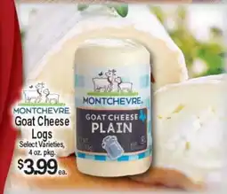 Angelo Caputo's Fresh Market MONTCHEVRE Goat Cheese Logs offer