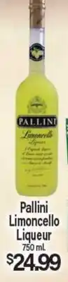 Angelo Caputo's Fresh Market Pallini Limoncello Liqueur offer