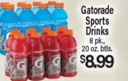 Angelo Caputo's Fresh Market Gatorade Sports Drinks offer