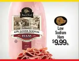 Angelo Caputo's Fresh Market Boar's Head Low Sodium Ham offer