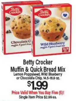Angelo Caputo's Fresh Market Betty Crocker Muffin & Quick Bread Mix offer