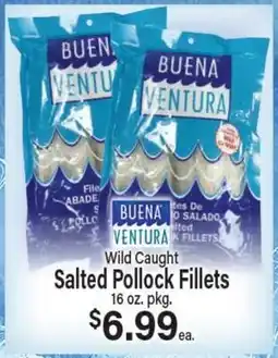 Angelo Caputo's Fresh Market Wild Caught Salted Pollock Fillets offer