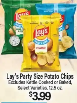 Angelo Caputo's Fresh Market Lay's Party Size Potato Chips offer