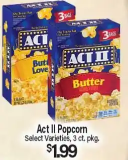 Angelo Caputo's Fresh Market Act II Popcorn offer