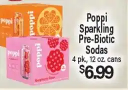 Angelo Caputo's Fresh Market Poppi Sparkling Pre-Biotic Sodas offer