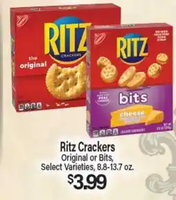 Angelo Caputo's Fresh Market Ritz Crackers offer