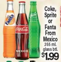 Angelo Caputo's Fresh Market Coke, Sprite or Fanta From Mexico offer