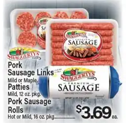 Angelo Caputo's Fresh Market Pork Sausage Links Swaggerty's offer