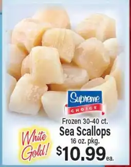 Angelo Caputo's Fresh Market Frozen 30-40 ct. Sea Scallops offer