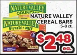 Torres Supermercado NATURE VALLEY CEREAL BARS offer