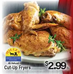 Angelo Caputo's Fresh Market MILLER AMISH COUNTRY POULTRY All-Natural Cut-Up Fryers offer