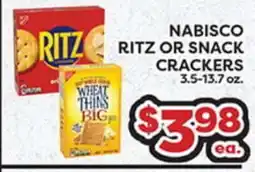 Torres Supermercado NABISCO RITZ OR SNACK CRACKERS offer