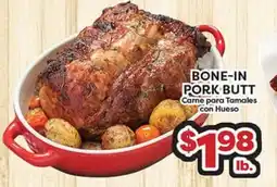 Torres Supermercado BONE-IN PORK BUTT offer