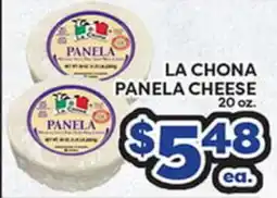 Torres Supermercado LA CHONA PANELA CHEESE offer