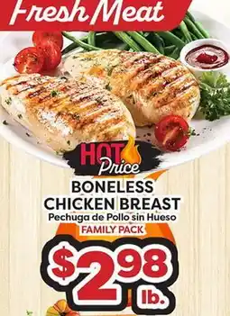 Torres Supermercado BONELESS CHICKEN BREAST offer