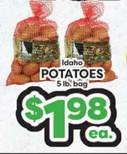 Torres Supermercado Idaho POTATOES offer
