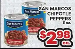 Torres Supermercado SAN MARCOS CHIPOTLE PEPPERS offer