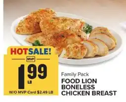 Food Lion Food Lion Boneless Chicken Breast offer