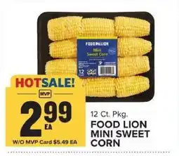Food Lion Food Lion Mini Sweet Corn offer