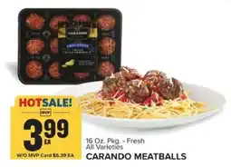 Food Lion Carando Meatballs offer