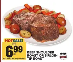 Food Lion Beef Shoulder Roast or Sirloin Tip Roast offer
