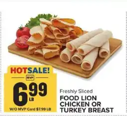 Food Lion Food Lion Chicken or Turkey Breast offer