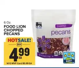 Food Lion FOOD LION CHOPPED PECANS offer