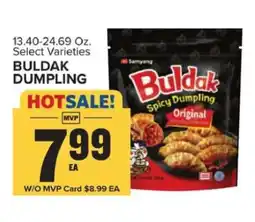 Food Lion Buldak Dumpling offer