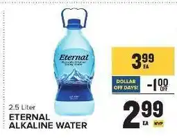 Food Lion ETERNAL ALKALINE WATER offer