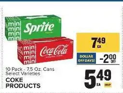 Food Lion Coke Products offer
