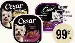 Big Saver Foods Cesar Dog Food offer