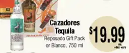 Big Saver Foods Cazadores Tequila offer