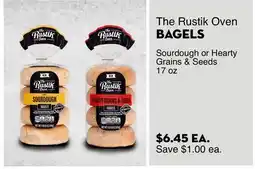 Bristol Farms The Rustik Oven BAGELS offer