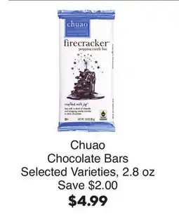Bristol Farms Chuao Chocolate Bars offer
