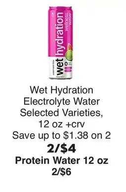 Bristol Farms Protein Water offer