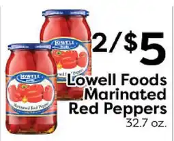 Rich's Fresh Market Lowell Foods Marinated Red Peppers offer