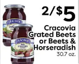 Rich's Fresh Market Cracovia Grated Beets or Beets & Horseradish offer
