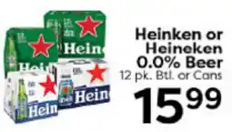 Rich's Fresh Market Heinken or Heineken 0.0% Beer offer