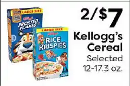 Rich's Fresh Market Kellogg's Cereal offer