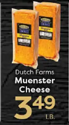 Rich's Fresh Market Dutch Farms Muenster Cheese offer
